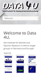 Mobile Screenshot of data4u-online.de