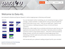 Tablet Screenshot of data4u-online.de